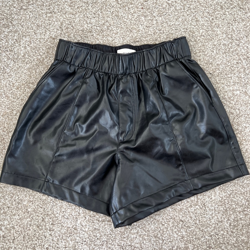 COPY - Abercrombie & Fitch Leather Shorts